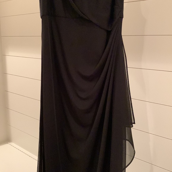 Alex Evening Black Gown - Picture 3 of 5